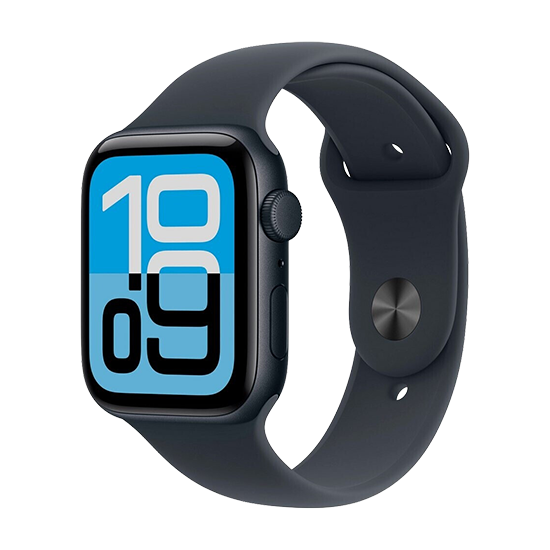 Watch Apple Watch SE 3 (2025) GPS 44mm Midnight Aluminium Case with Sport Band M/L - Midnight